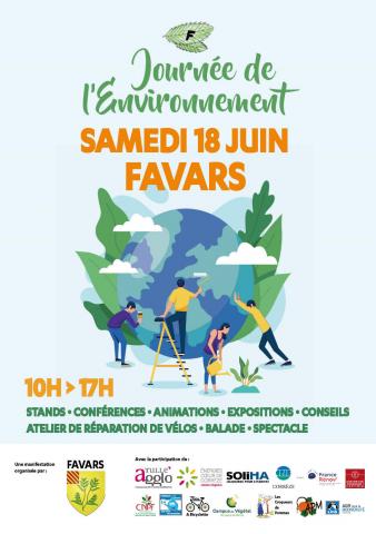 Flyer Journée de l'environnement Favars 2022